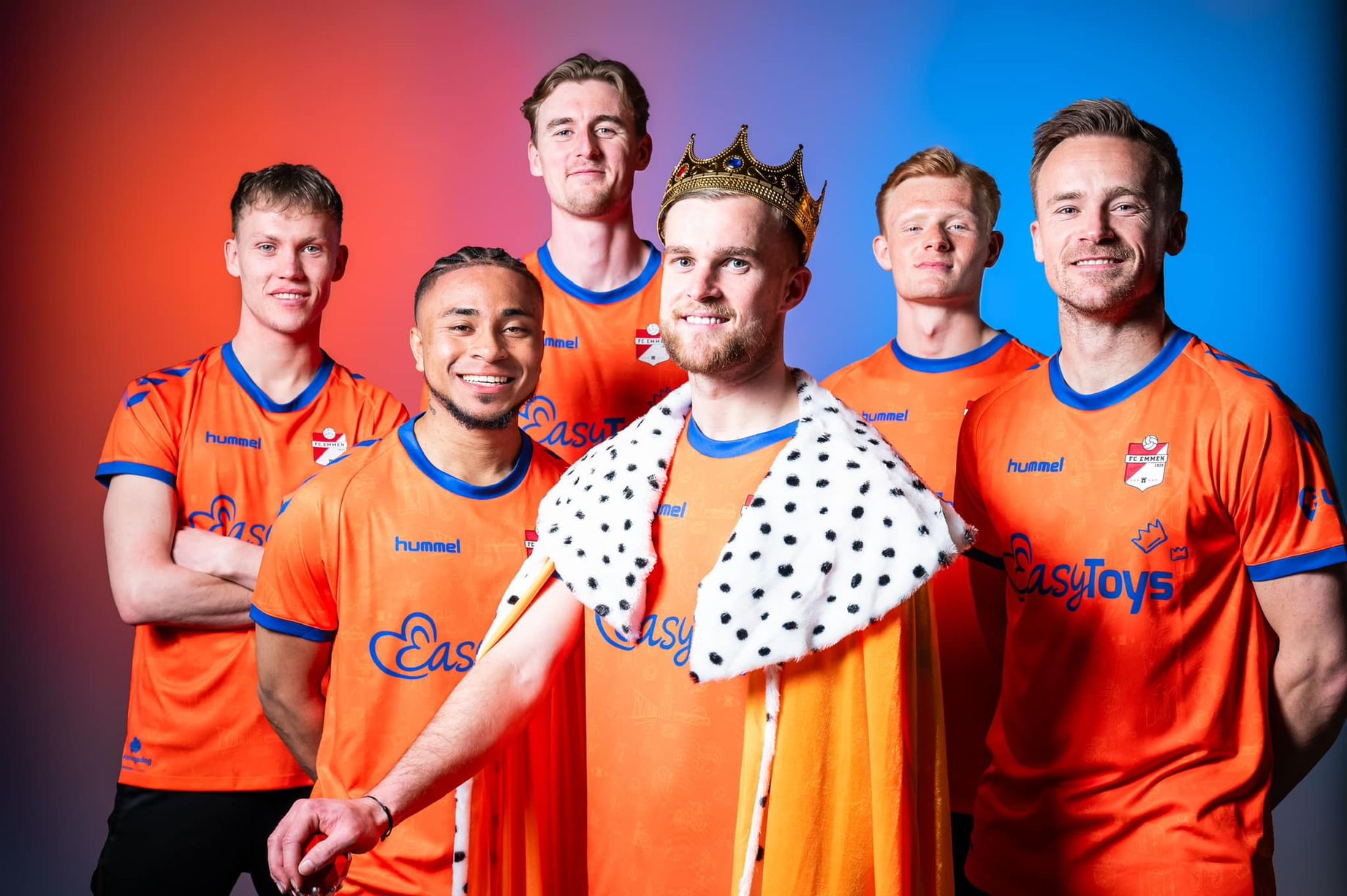Fc Emmen Koningsdag Voetbalshirt 2024 D