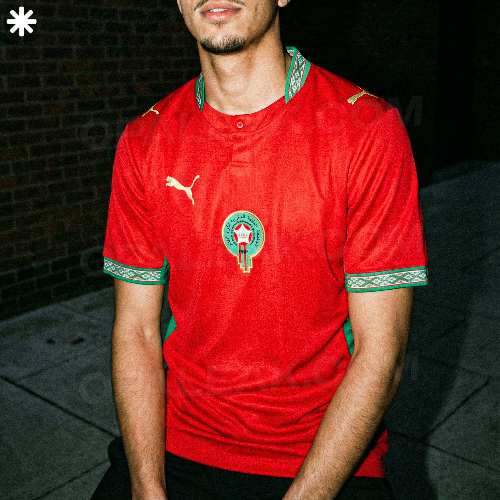 Marokko WK 2026 thuisshirt uitgelekt