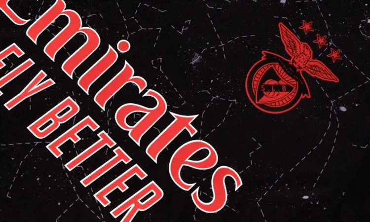 Benfica uitshirt 2024-2025 geïnspireerd door sterrenstelsel