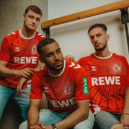 FC Köln voetbalshirts 2024-2025 geïnspireerd door stadion en shirts jaren '90