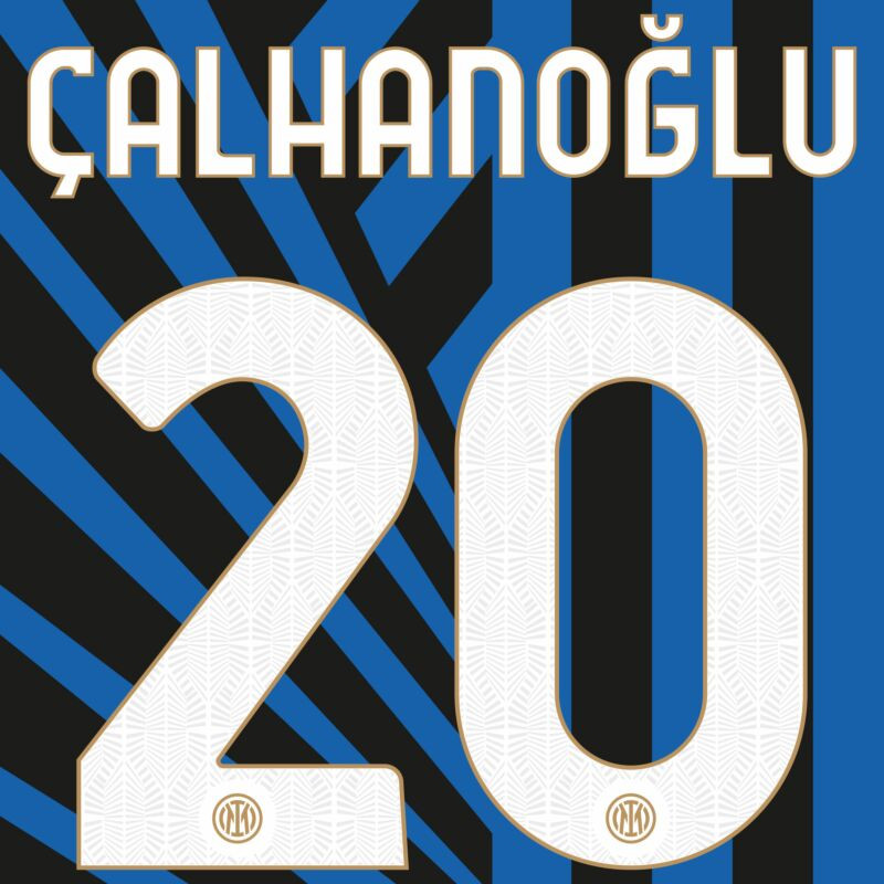 Dit is de officiële Inter Milan bedrukking 2024-2025