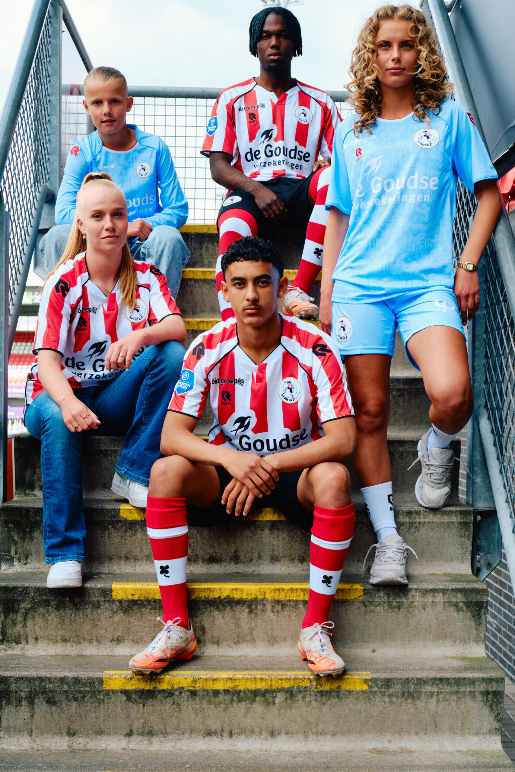 Sparta Rotterdam voetbalshirts 2025-2026 ode aan Willem van Hasselt en Spangen