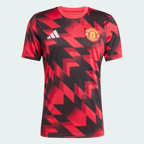Manchester United warming-up shirt 2025-2026 - Zwart/Rood