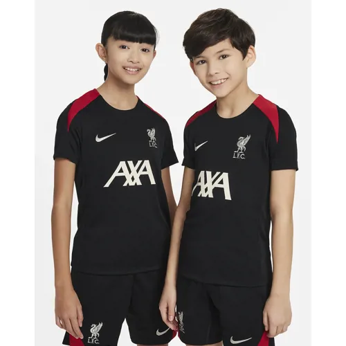 Liverpool trainingsshirt kinderen 2024-2025 - Zwart/Rood