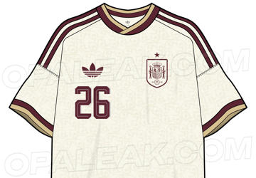 Spanje Wk 2026 Uitshirt Gelekt B
