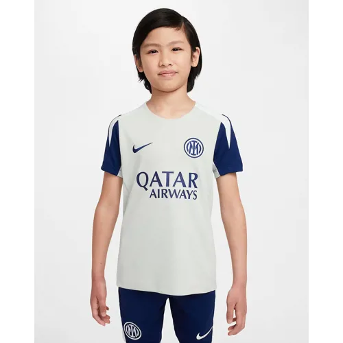 Inter Milan trainingsshirt kinderen 2025-2026 - Grijsgroen
