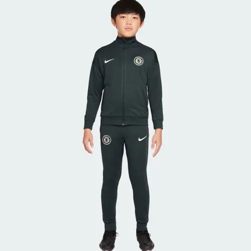 Chelsea full zip trainingspak kinderen 2025-2026 - Donkergroen