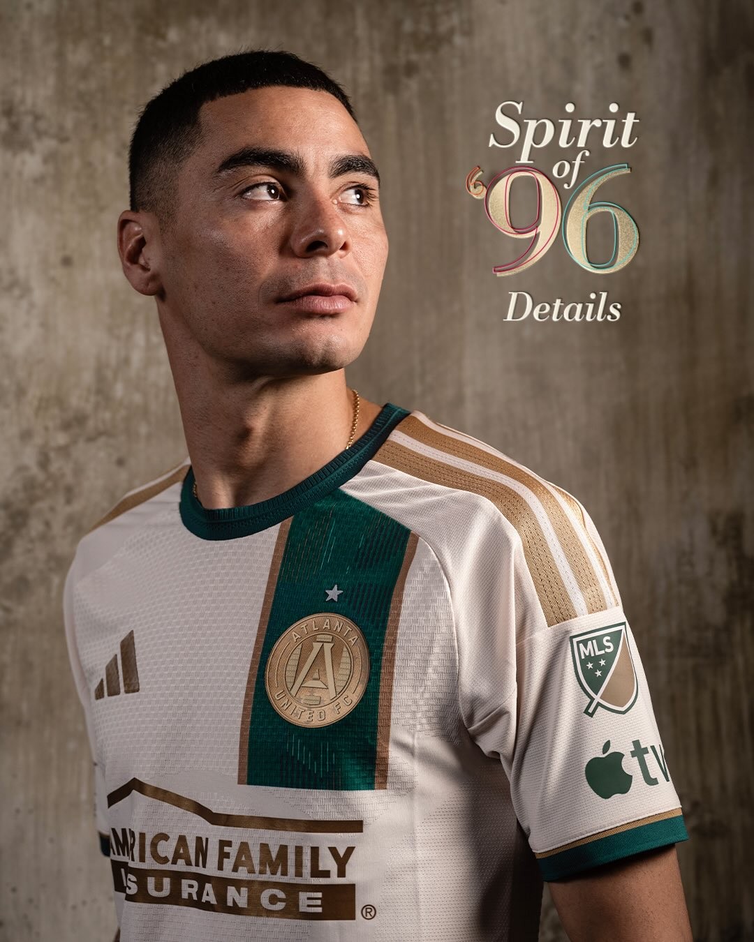 Atlanta United FC uitshirt 2026-2027 ode aan Olympische Spelen 1996