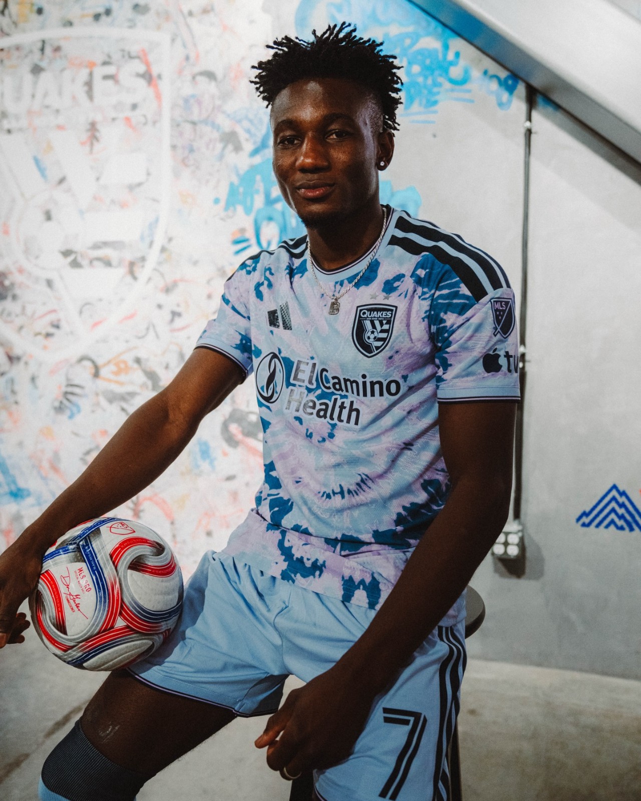 San Jose Earthquakes uitshirt 2026-2027 heeft thema Grateful Dead