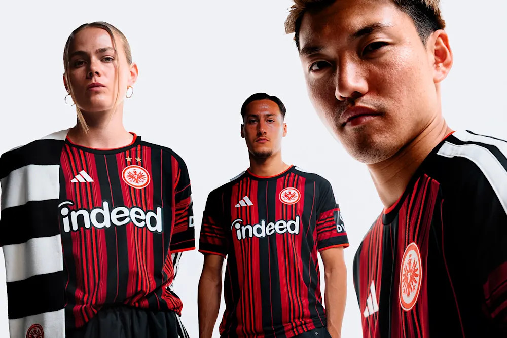 Eintracht Frankfurt thuisshirt 2026-2027 heeft moderne twist!