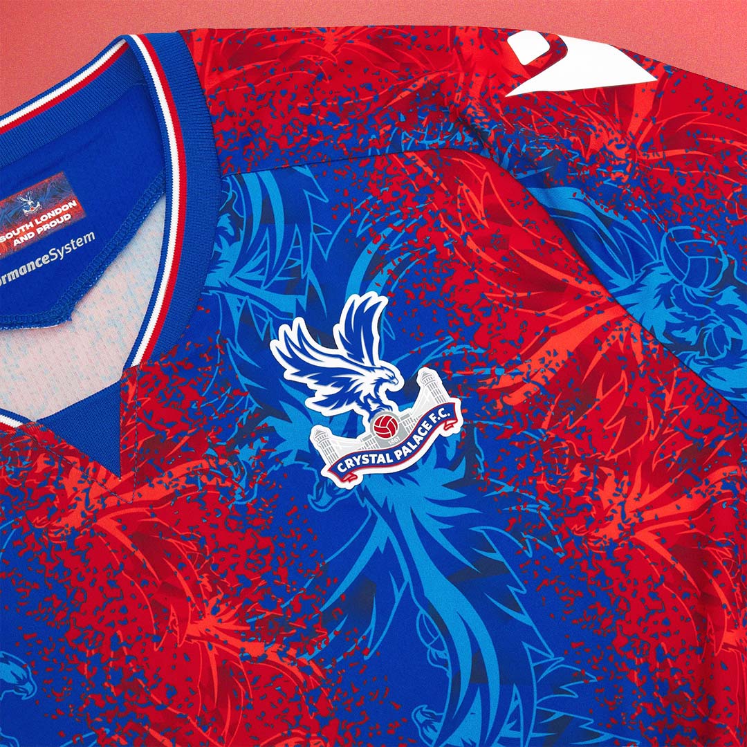 Crystal Palace voetbalshirts 2024-2025 bevatten opvallende adelaar print