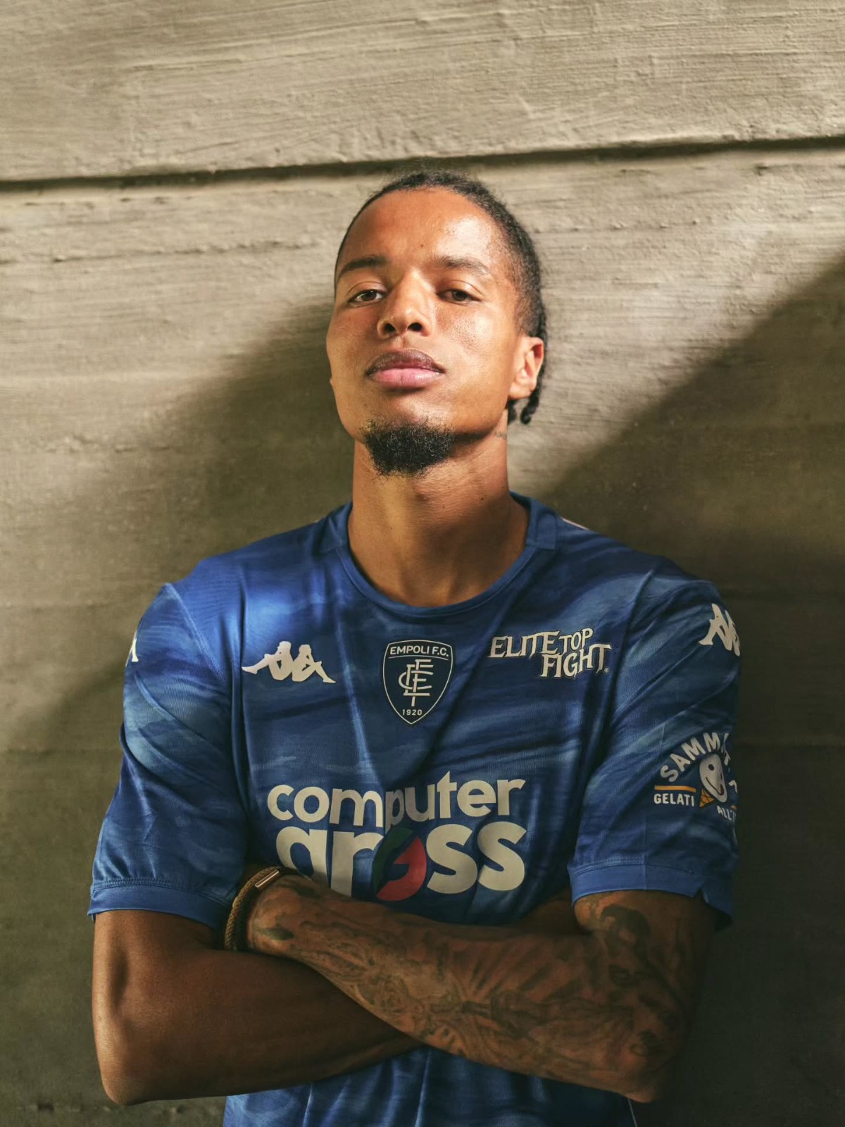 Empoli FC voetbalshirts 2025-2026 geïnspireerd door Empolees glas