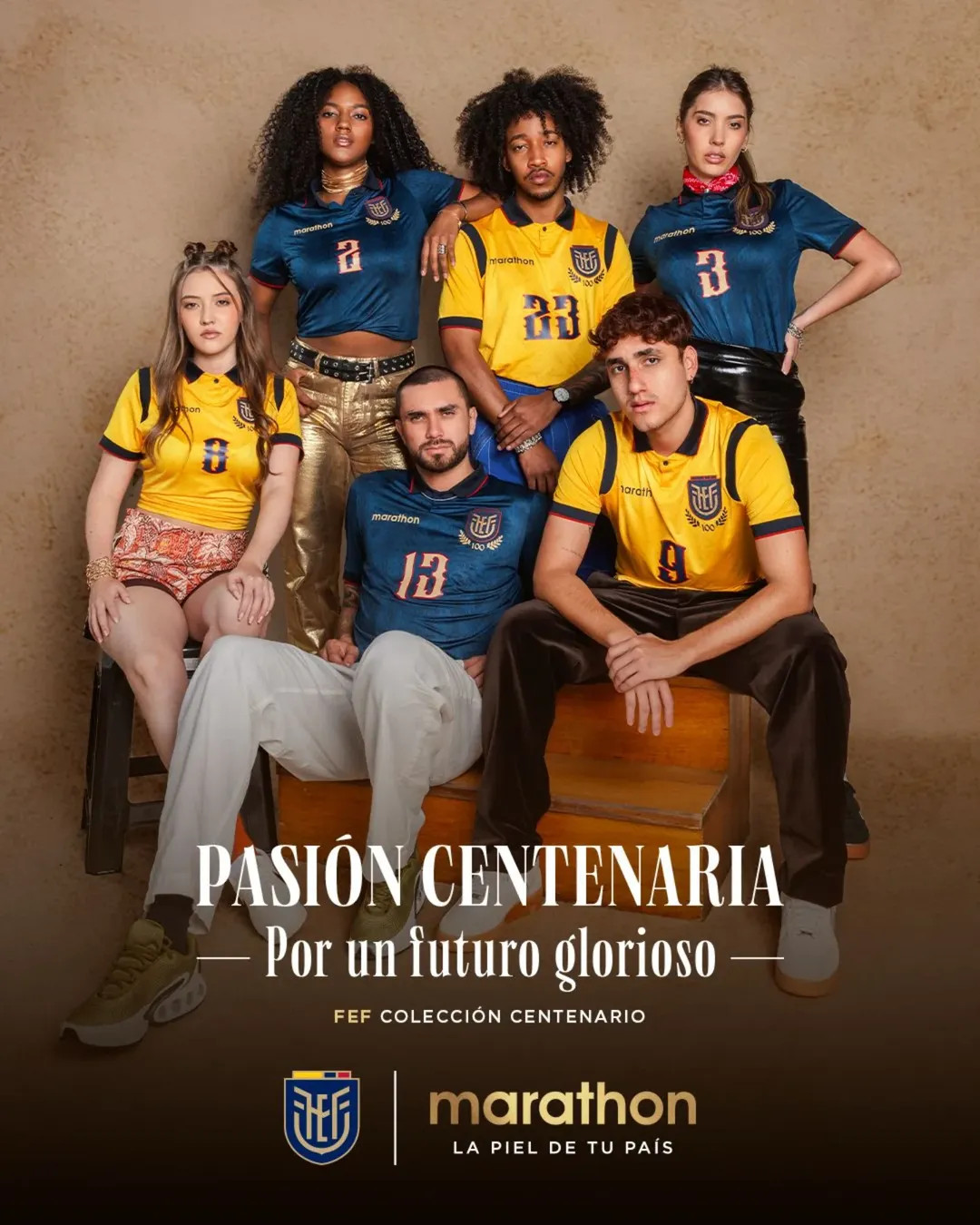 Ecuador voetbalshirts 2025-2026 ode aan 100 jarig bestaan