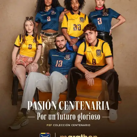 Ecuador voetbalshirts 2025-2026 ode aan 100 jarig bestaan