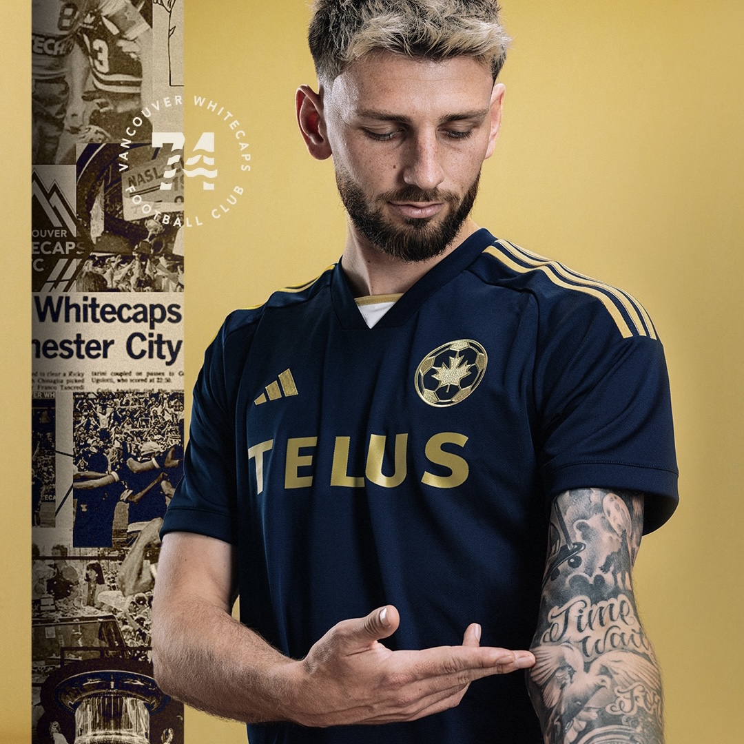 Vancouver Whitecaps uitshirt 2024-2025 viert 50 jarig bestaan