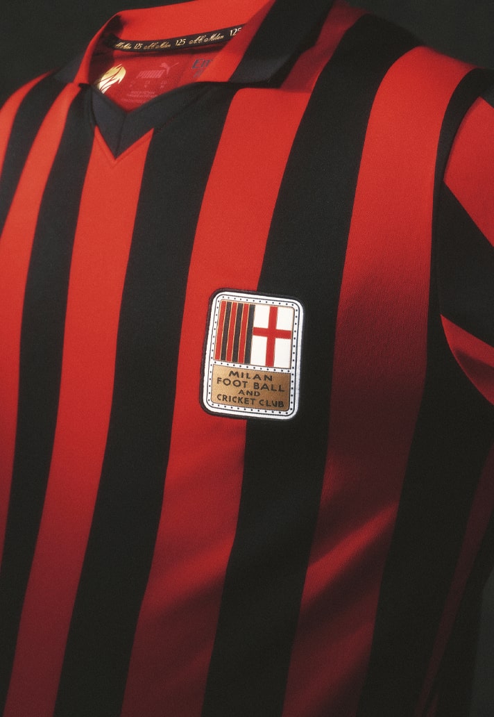 AC Milan viert 125 jarig jubileum met speciaal voetbalshirt