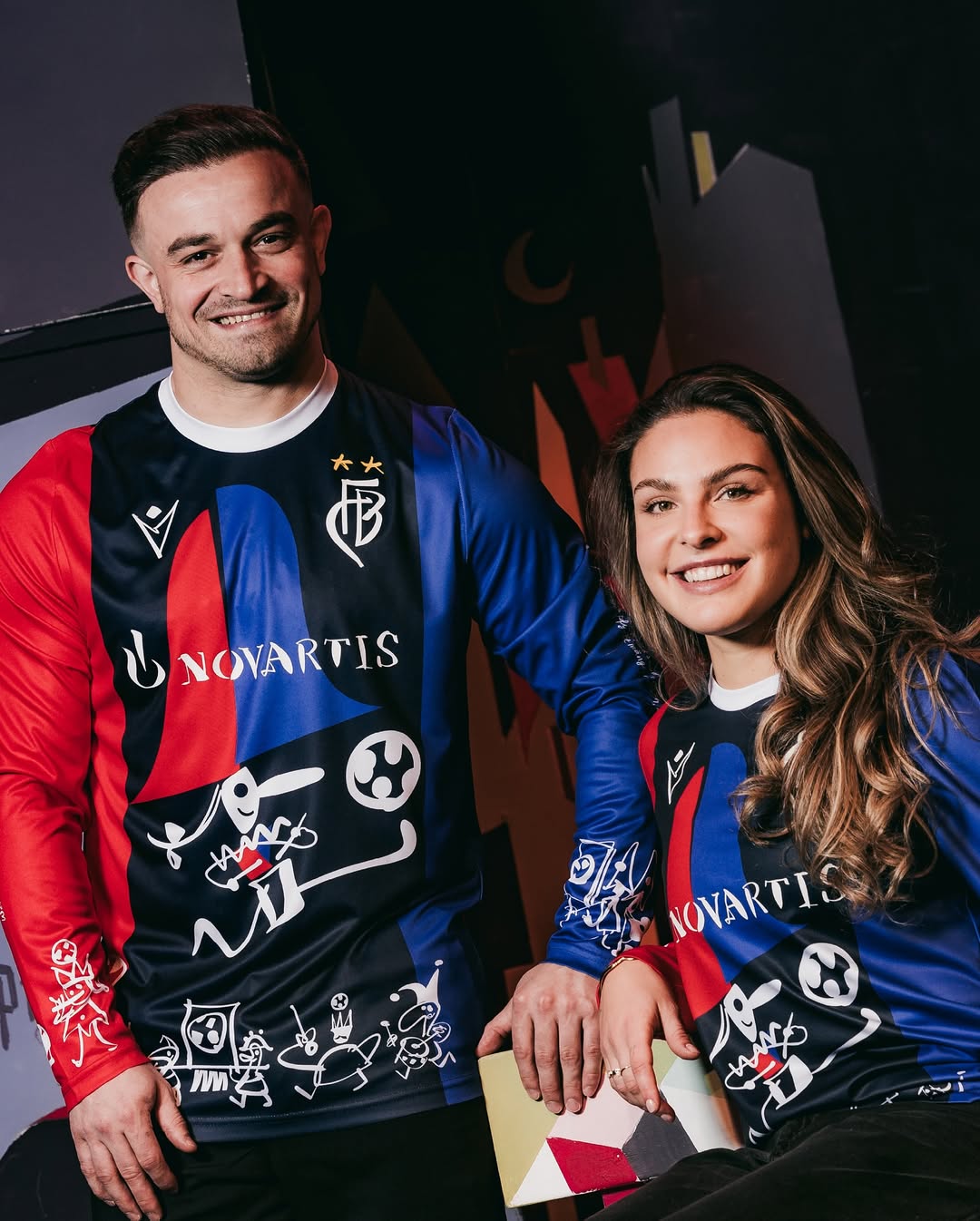 FC Basel carnavalsshirt 2025 geïnspireerd door Schnitzelbängg