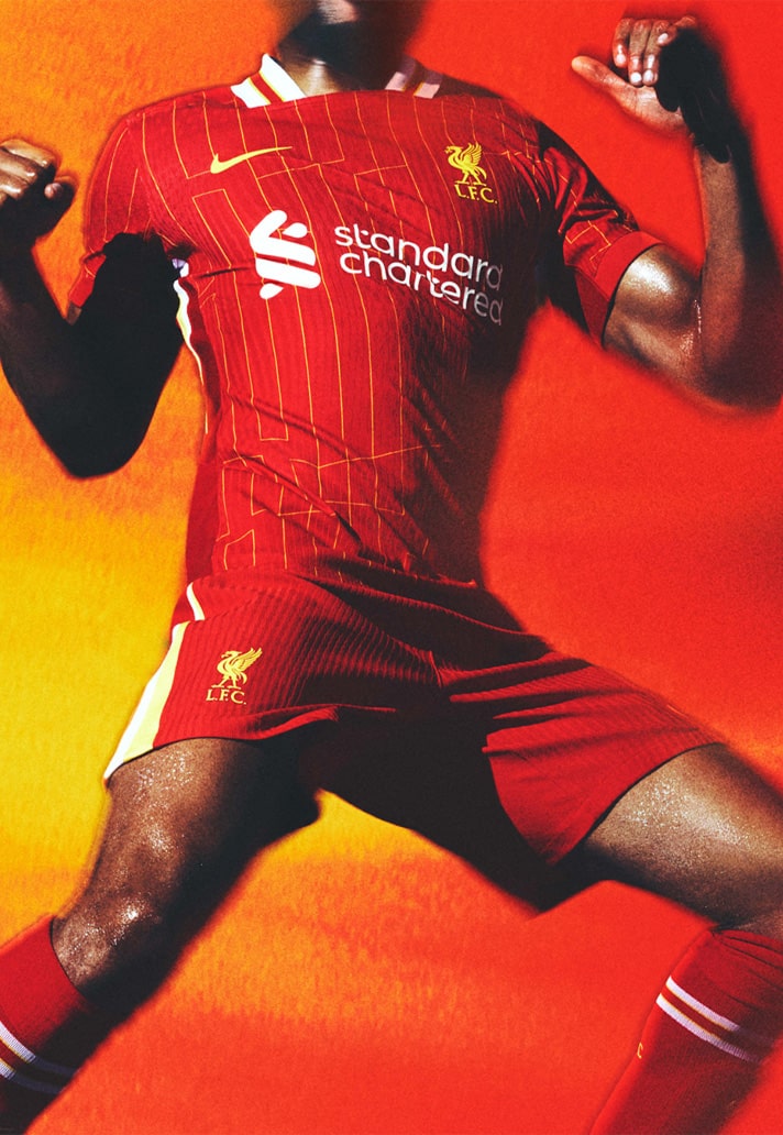 Liverpool thuisshirt 2024-2025 geïnspireerd door het Rome van 1984!