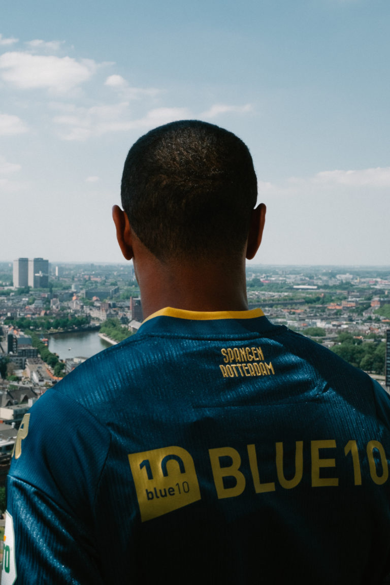 Sparta Rotterdam uitshirt 2024-2025 geïnspireerd door Nieuwe Maas