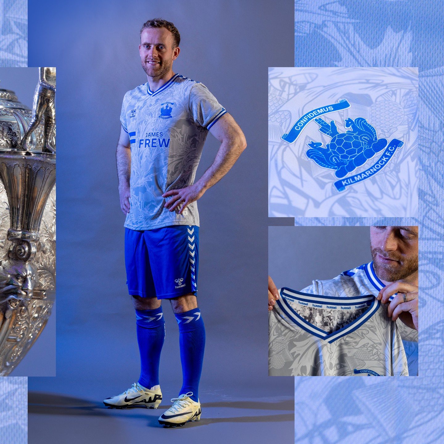 Kilmarnock voetbalshirts 2024-2025 geïnspireerd door twee historische prijzen