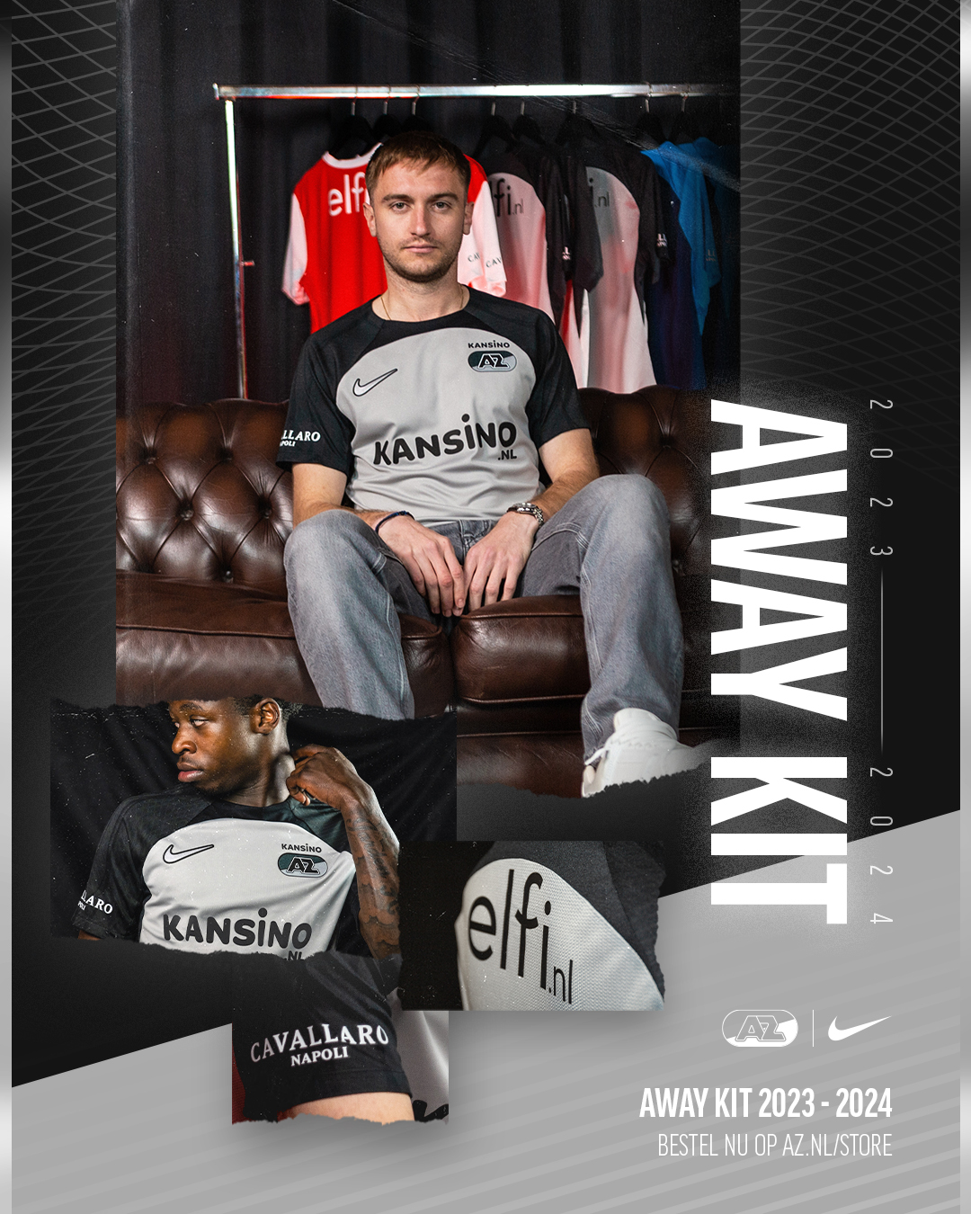 AZ Alkmaar 3e voetbalshirt 2023-2024