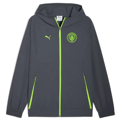 Manchester City Puma tech trainingsjack 2025-2026 - Grijs/Neon