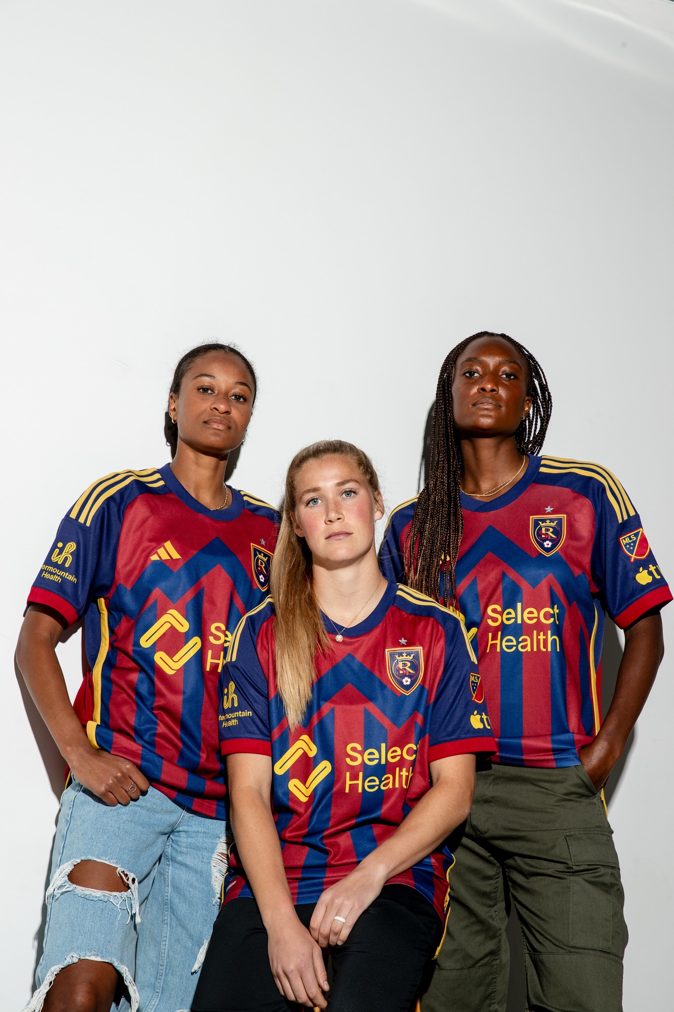 Real Salt Lake thuisshirt 2024-2025 geïnspireerd door bergen in Utah