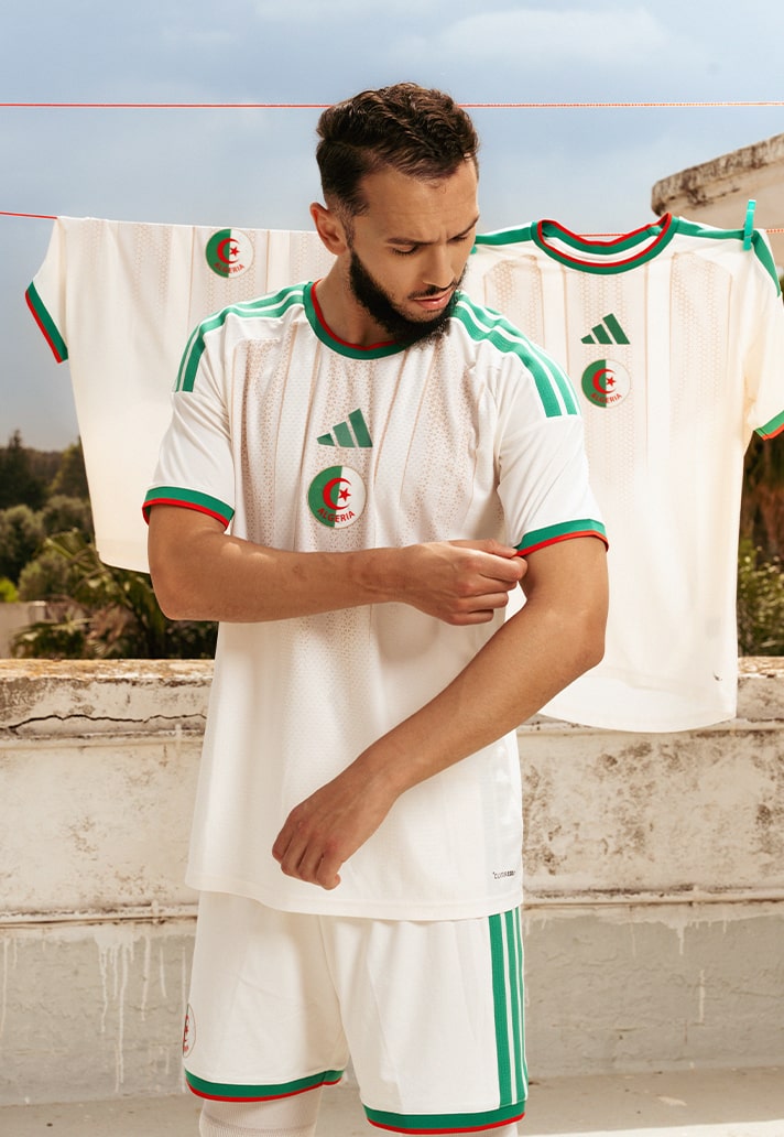 Algerije WK 2026 thuisshirt geïnspireerd door zandduinen!