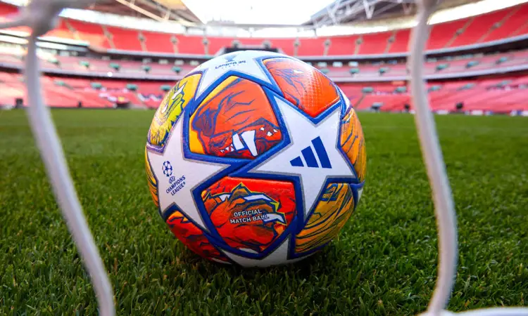 adidas Champions League 2024 finale wedstrijdbal weerspiegelt leeuwengevecht!