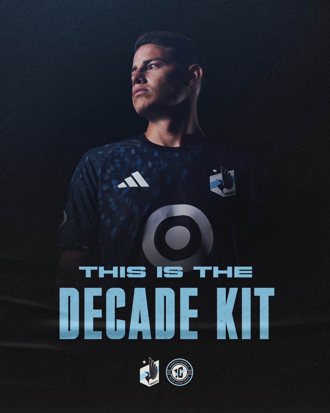 Minnesota United thuisshirt 2026-2027 ode aan tienjarig bestaan