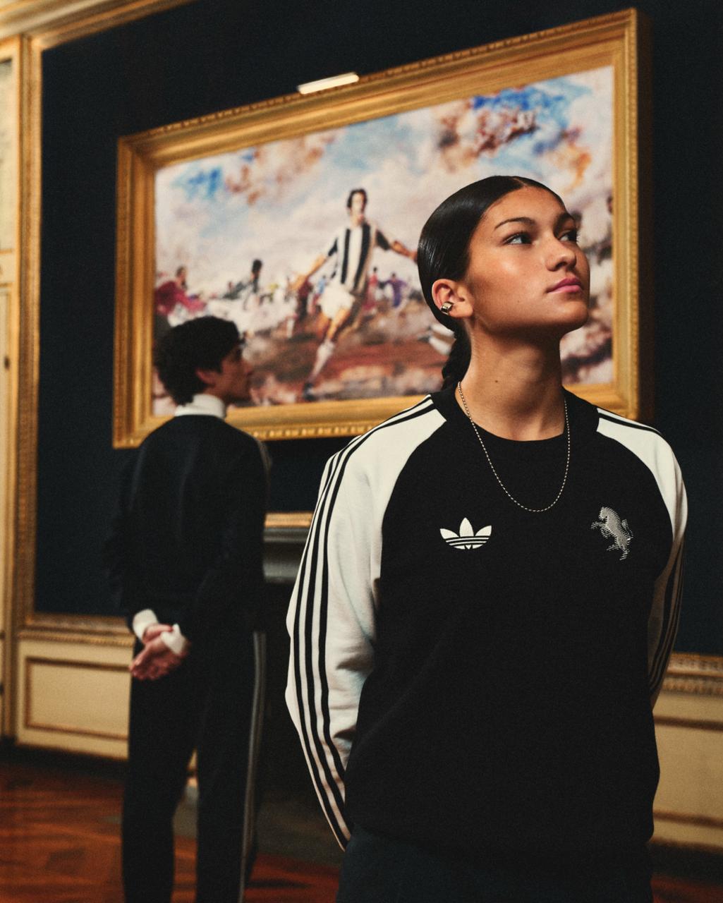 Juventus warming shirt en adidas Originals collectie eren Del Piero