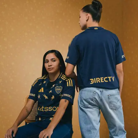 Boca Juniors 3e shirt 2025-2026 vol van sterren!