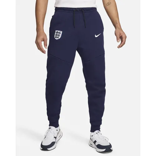 Engeland tech fleece joggingbroek 2024-2025 - Donkerblauw