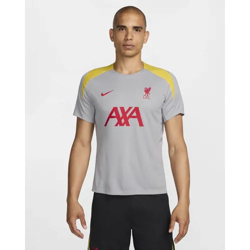 Liverpool FC trainingsshirt 2024-2025 - Grijs/Geel/Rood
