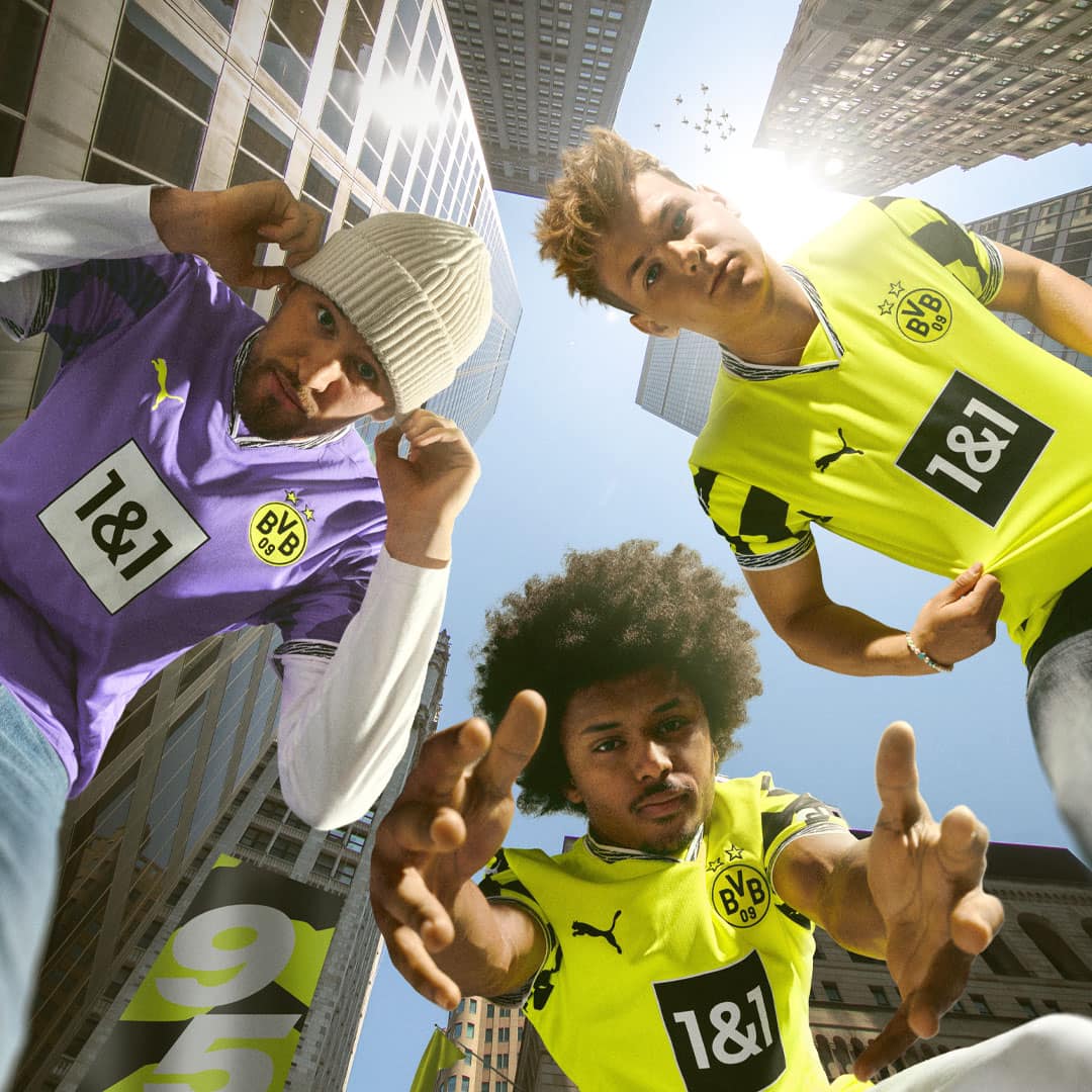 Borussia Dortmund special edition voetbalshirt geïnspireerd door thuisshirt 1994-1995