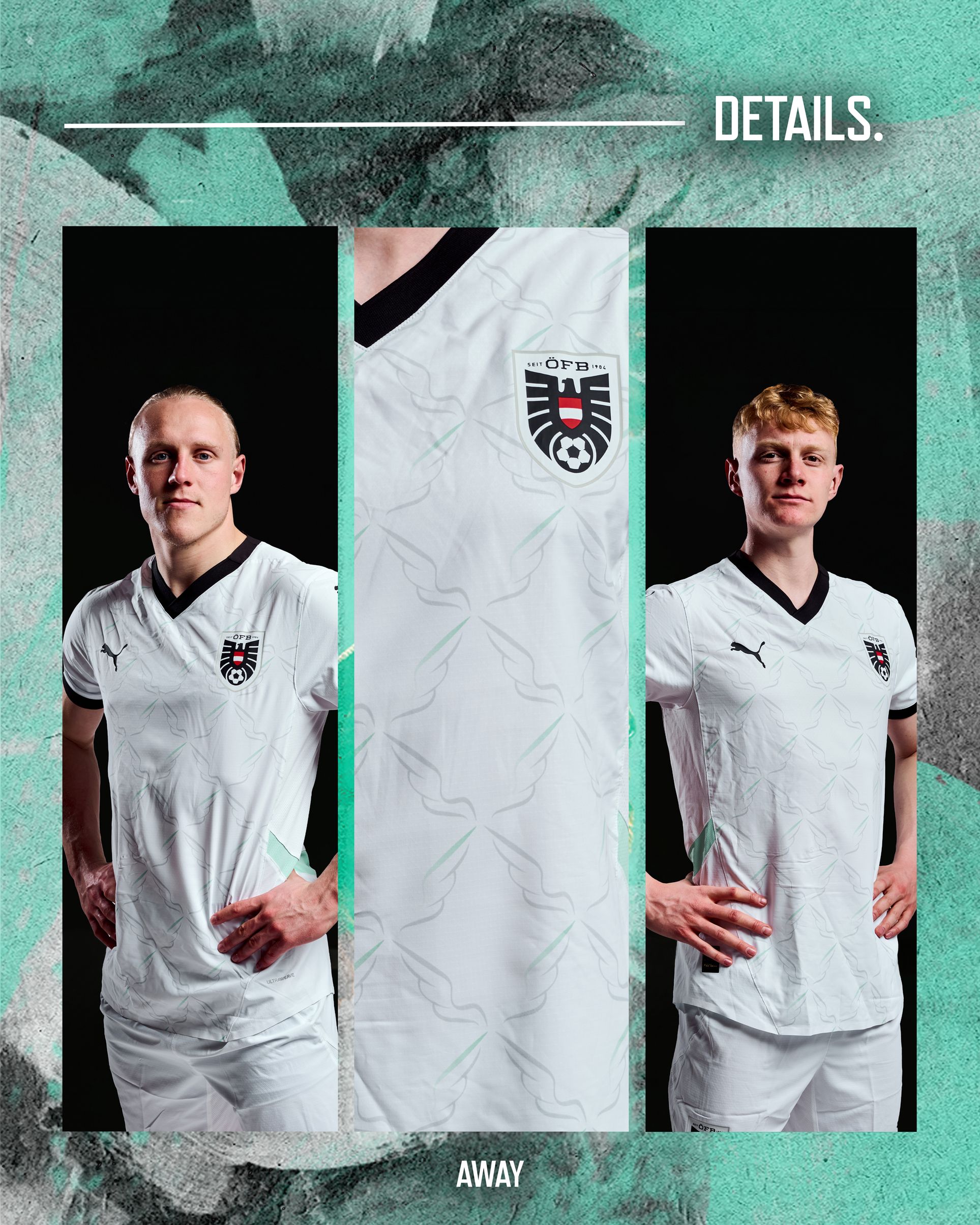 Oostenrijk EK 2024 voetbalshirts in Jugendstil