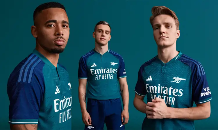 Arsenal 3e voetbalshirt 2023-2024