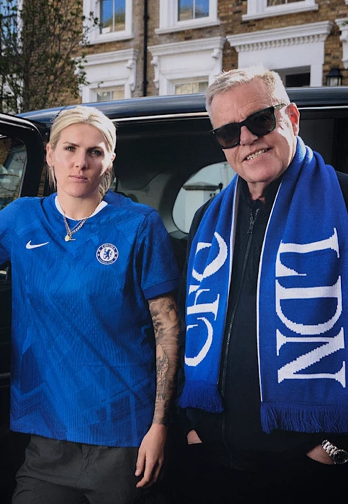 Chelsea thuisshirt 2025-2026 eert creativiteit Londen
