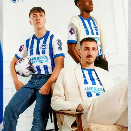 Dit zijn de Brighton en Hove Albion voetbalshirts 2024-2025