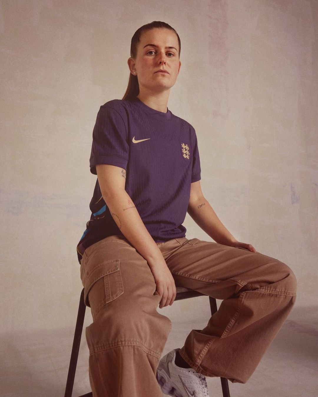 Engeland EK 2024 uitshirt is paars! 