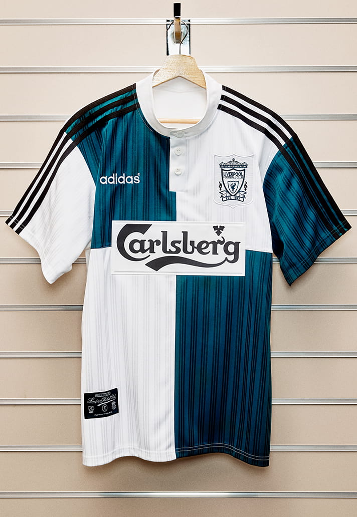 adidas en Liverpool lanceren remake Liverpool uitshirt 1995-1996