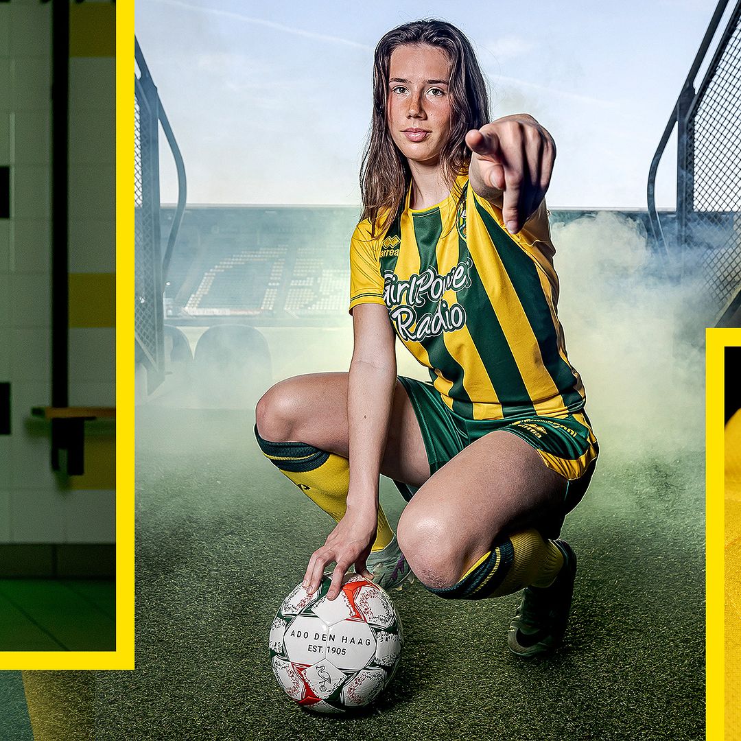 ADO Den Haag thuisshirt 2024-2025 weer gestreept! 