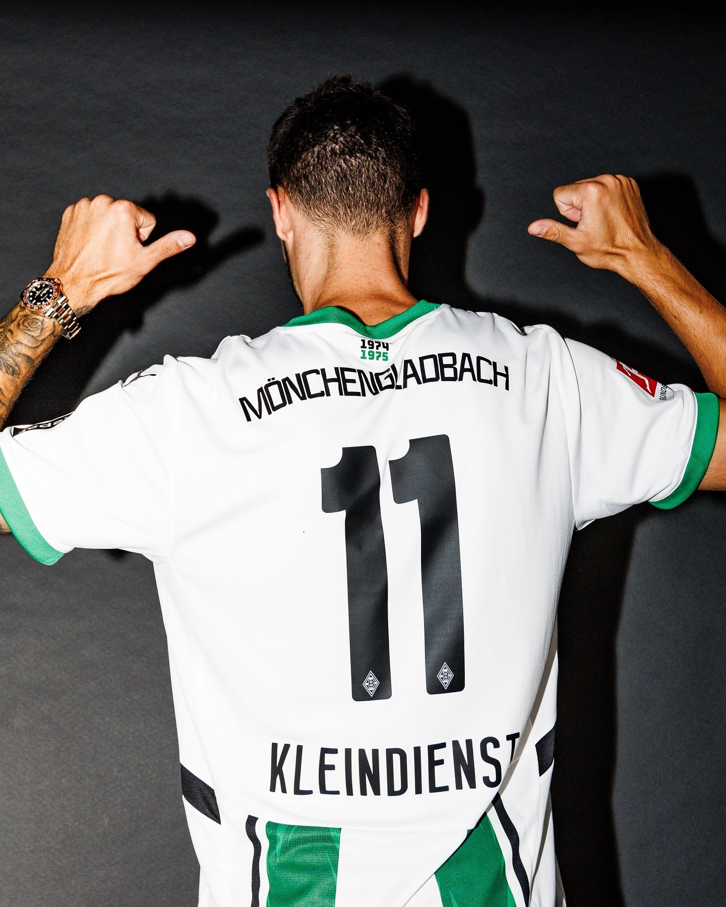 Borussia Mönchengladbach voetbalshirts 2024-2025 geïnspireerd door UEFA Cup winst 1974-1975