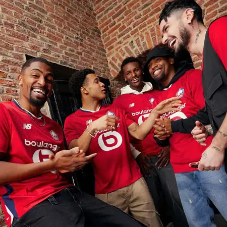 LOSC Lille voetbalshirts 2024-2025 geïnspireerd door 80 jarig jubileum