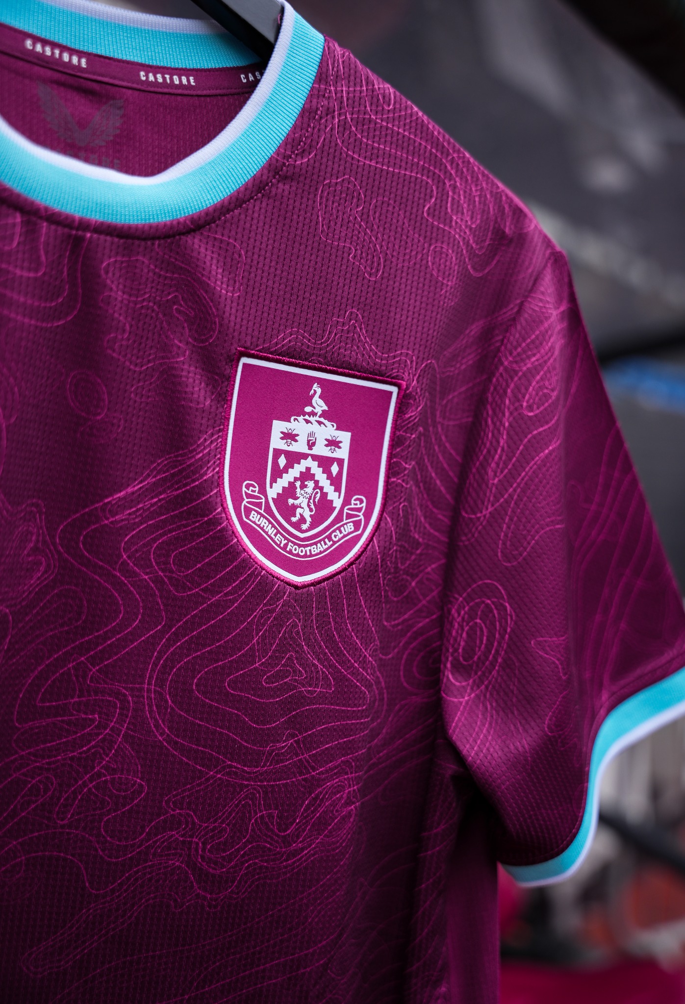 Burnley FC voetbalshirts 2025-2026 geïnspireerd door landschap